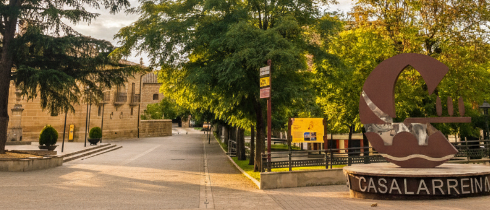 Centro de Casalarreina en La Rioja cerca de hotel