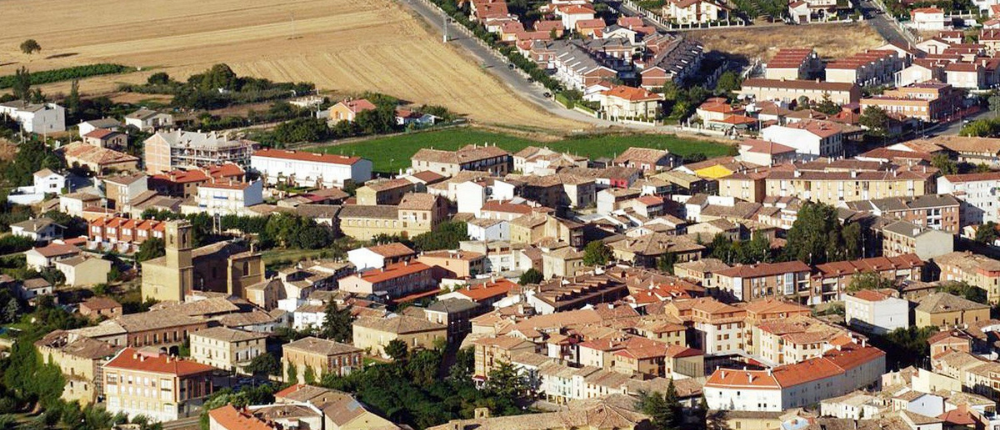 Vista aérea de Casalarreina La Rioja